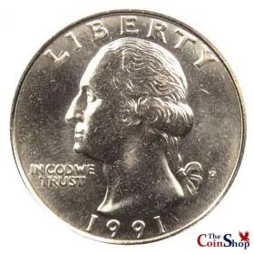 1991-P Washington Quarter 1991-P Washington Quarter