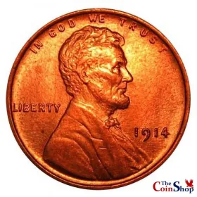 1914-P Lincoln Wheat Cent