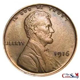 1916-P Lincoln Wheat Cent