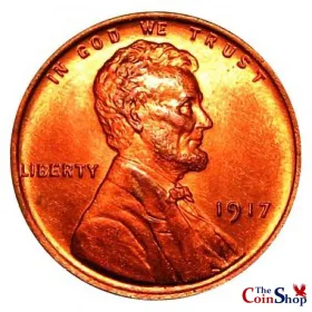 1917-P Lincoln Wheat Cent