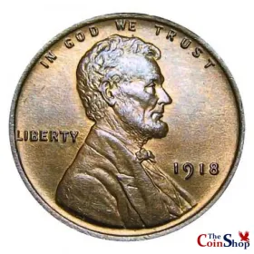 1918-P Lincoln Wheat Cent