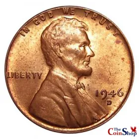 1946-D Lincoln Wheat Cent