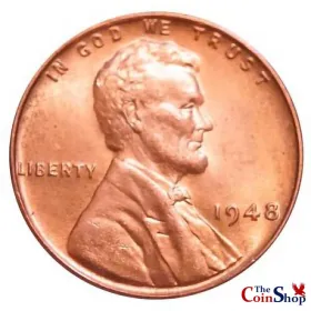 1948-P Lincoln Wheat Cent