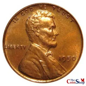 1950-P Lincoln Wheat Cent