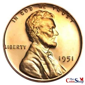 1951-P Lincoln Wheat Cent