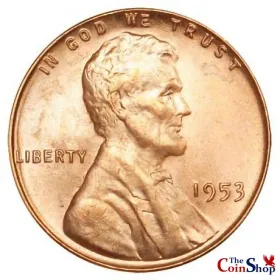 1953-P Lincoln Wheat Cent