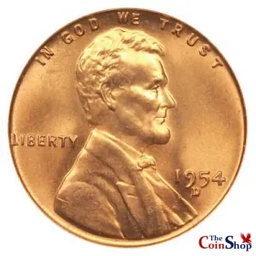 1954-D Lincoln Wheat Cent