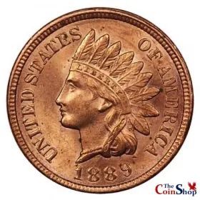 1889 Indian Head Cent | Premium Wholesale Collectible Indian Head Cents  | The Coin Shop