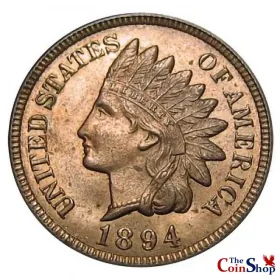 1894 Indian Head Cent | Premium Wholesale Collectible Indian Head Cents  | The Coin Shop