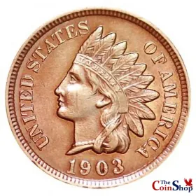 1903 Indian Head Cent | Premium Wholesale Collectible Indian Head Cents  | The Coin Shop