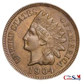 1904 Indian Head Cent | Premium Wholesale Collectible Indian Head Cents  | The Coin Shop