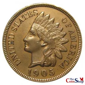1905 Indian Head Cent | Premium Wholesale Collectible Indian Head Cents  | The Coin Shop