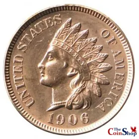 1906 Indian Head Cent | Premium Wholesale Collectible Indian Head Cents  | The Coin Shop