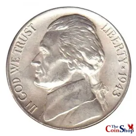 1943-P Silver Jefferson Nickel