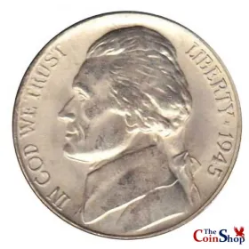 1945-D Silver Jefferson Nickel