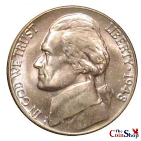 1948-D Jefferson Nickel