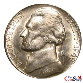 1949-S Jefferson Nickel