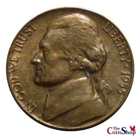 1955-D Jefferson Nickel