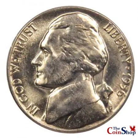 1956-D Jefferson Nickel