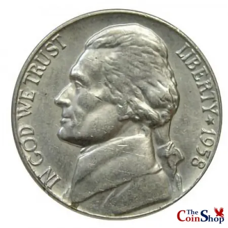 1958-D Jefferson Nickel