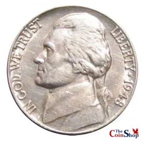 1948-P Jefferson Nickel