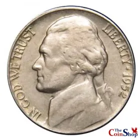 1952-P Jefferson Nickel