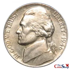 1946-P Jefferson Nickel