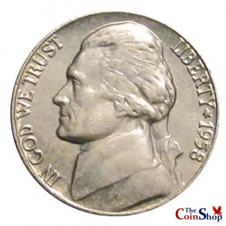 1958-P Jefferson Nickel