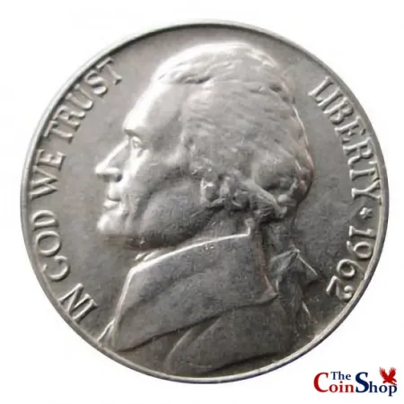 1962-P Jefferson Nickel