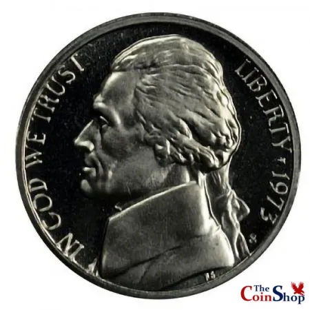 1973 S Jefferson Nickel