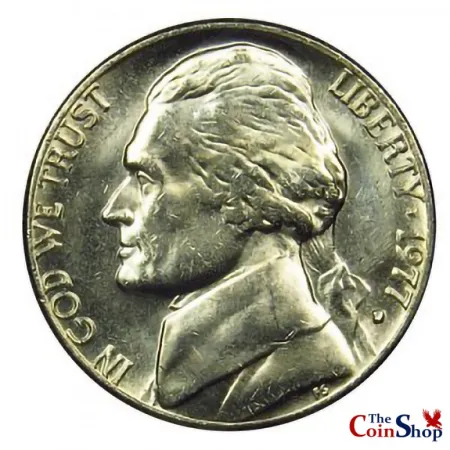 1977 D Jefferson Nickel
