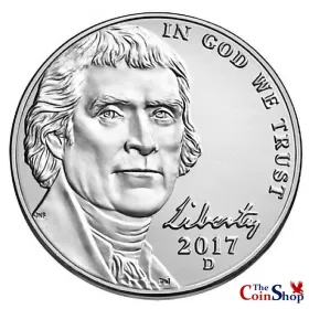 2016 S Jefferson Nickel