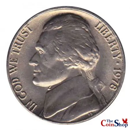 1978 P Jefferson Nickel