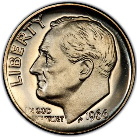 1966-P SMS Roosevelt Dime (Special Mint Strike) | Premium Collectible Roosevelt Dimes | The Coin Shop