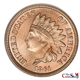 1861 Indian Head Cent | Premium Wholesale Collectible Indian Head Cents  | The Coin Shop
