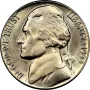 1953-D Jefferson Nickel