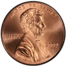 2009-D Formative Years Bicentennial Lincoln Cent