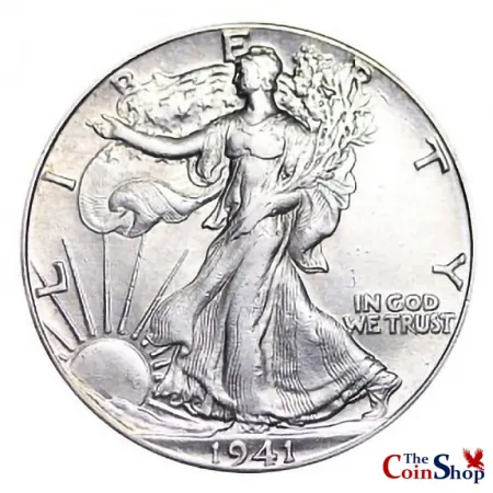 1941-P Walking Liberty Half Dollar