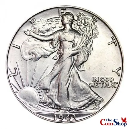 1943-D Walking Liberty Half Dollar