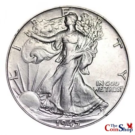 1945-P Walking Liberty Half Dollar