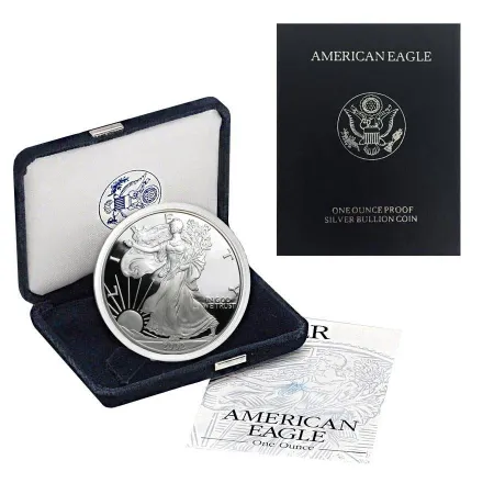 2002-W Proof American Silver Eagle