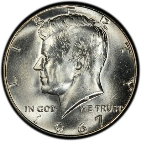 1967-P SMS Kennedy Half Dollar