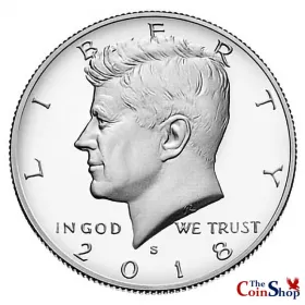2018-S Kennedy Half Dollar - Proof