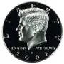 2002-S Silver Kennedy Half Dollar Proof