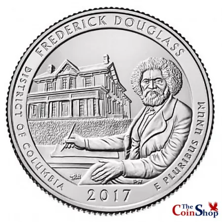2017-P Fredrick Douglass National Historic Site Quarter