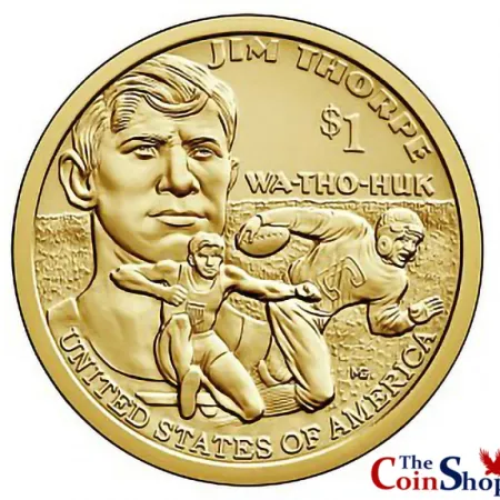 2018-P Wa-Tho-Huk Native American Dollar