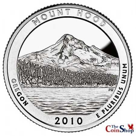 2010-S Silver Mt. Hood National Park Quarter Proof