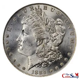 1884-O Morgan Silver Dollar | Collectible Morgan Silver Dollars At Wholesale Prices | The Coin Shop