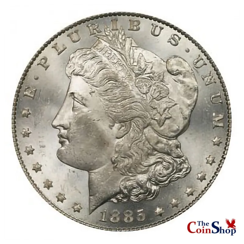 1885-CC Morgan Silver Dollar | Collectible Morgan Silver Dollars At