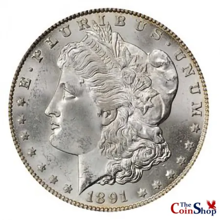 1891-CC Morgan Silver Dollar | Collectible Morgan Silver Dollars At Wholesale Prices | The Coin Shop